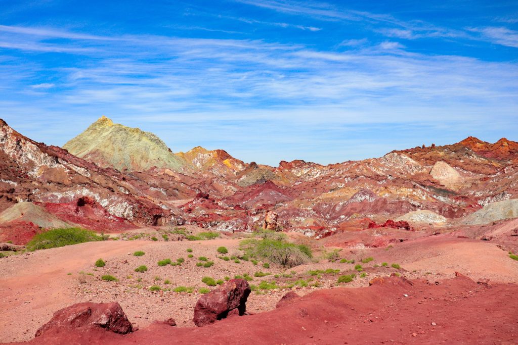 Rainbow Mountains Hormuz