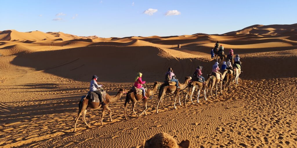 Camel Trekking in Merzouga, Morocco