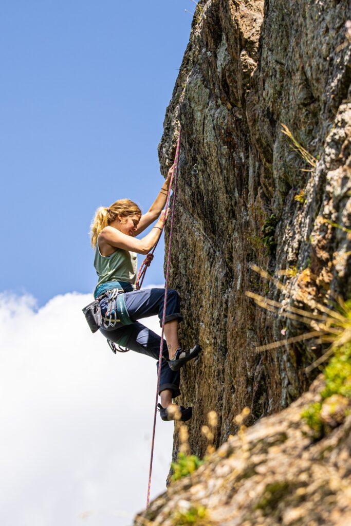 Climbing with La Sportiva