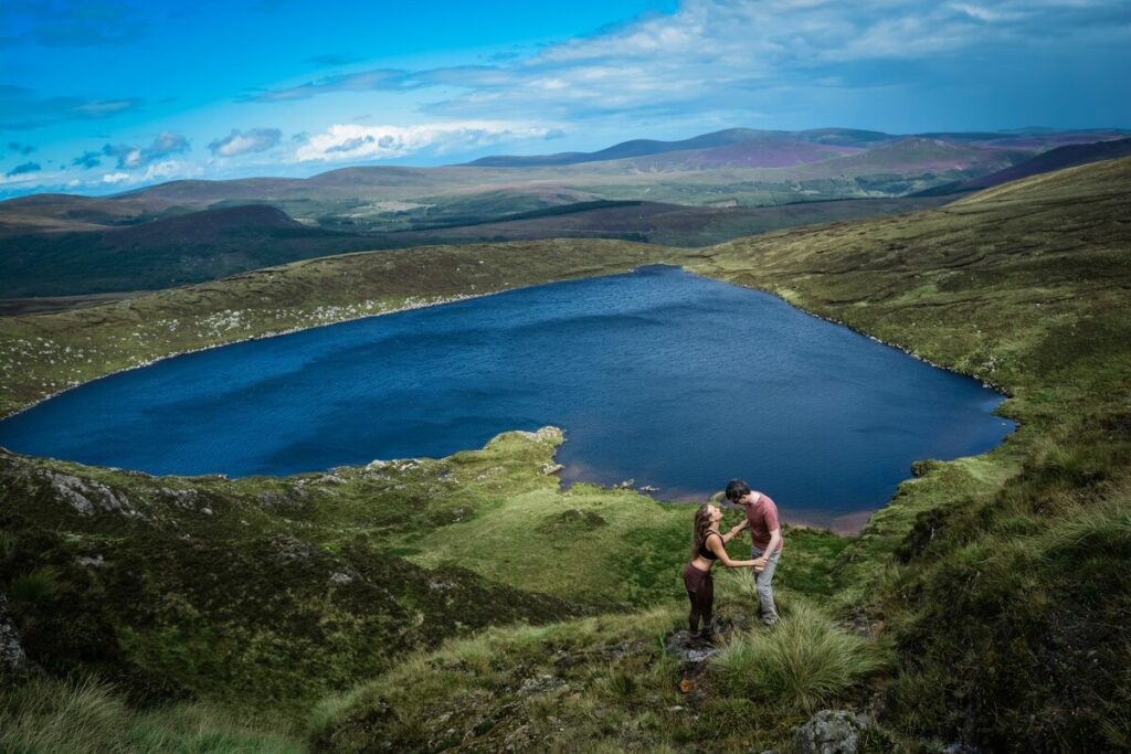 Hiking in Wicklow County, Ireland